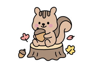 IMG_3847の無料イラスト｜保育園・幼稚園で使える素材｜10月・11月・12月・どうぶつ・冬・秋・遠足