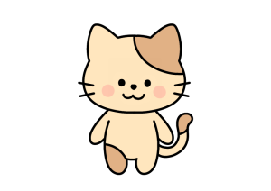 ねこのイラスト素材の無料イラスト｜保育園・幼稚園で使える素材｜どうぶつ