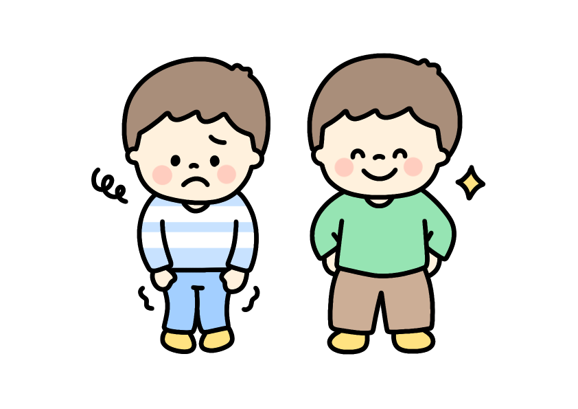 衣替えのイラスト素材の無料イラスト｜保育園・幼稚園で使える素材｜こども・園生活