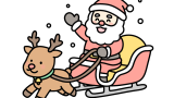 サンタクロースのイラスト素材の無料イラスト｜保育園・幼稚園で使える素材｜12月・クリスマス・冬
