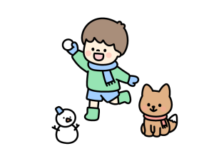 IMG_4117の無料イラスト｜保育園・幼稚園で使える素材｜12月・1月・2月・クリスマス・こども・どうぶつ・冬・園生活・正月