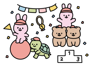 IMG_3841の無料イラスト｜保育園・幼稚園で使える素材｜10月・11月・5月・6月・9月・どうぶつ・園生活・春・秋・運動会