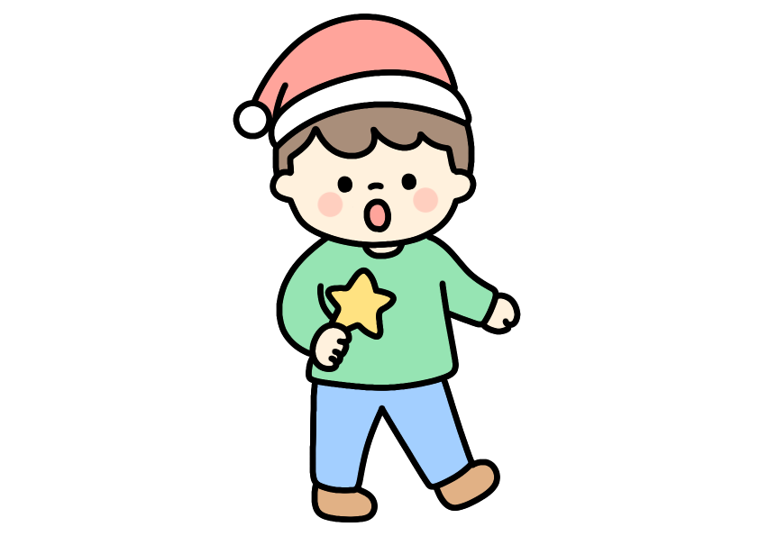 IMG_4937の無料イラスト｜保育園・幼稚園で使える素材｜12月・クリスマス・こども・冬