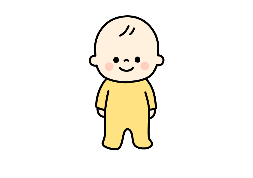 IMG_4992の無料イラスト｜保育園・幼稚園で使える素材｜赤ちゃん