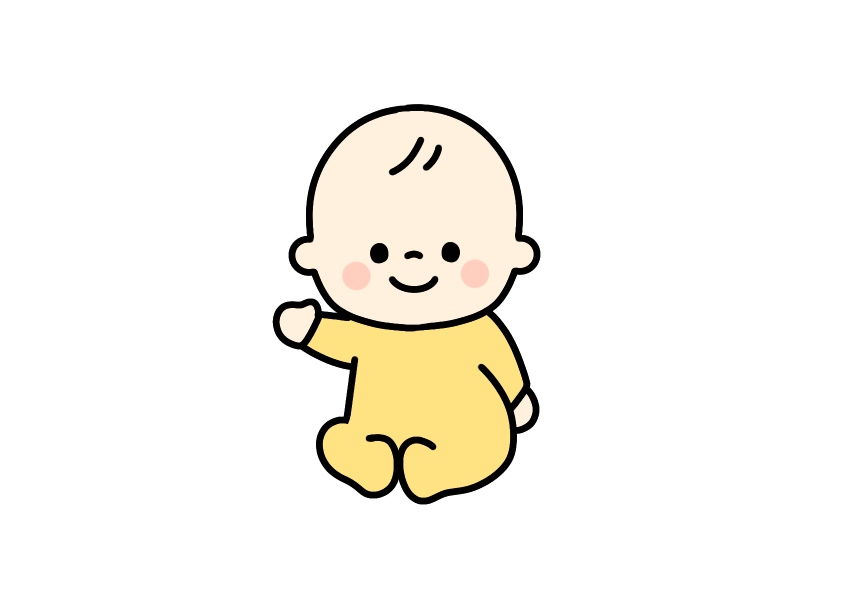 IMG_5007の無料イラスト｜保育園・幼稚園で使える素材｜赤ちゃん